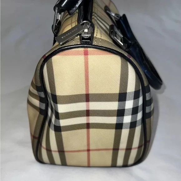 Burberry Classic Plaid Speedy Satchel - Picture 3 of 7